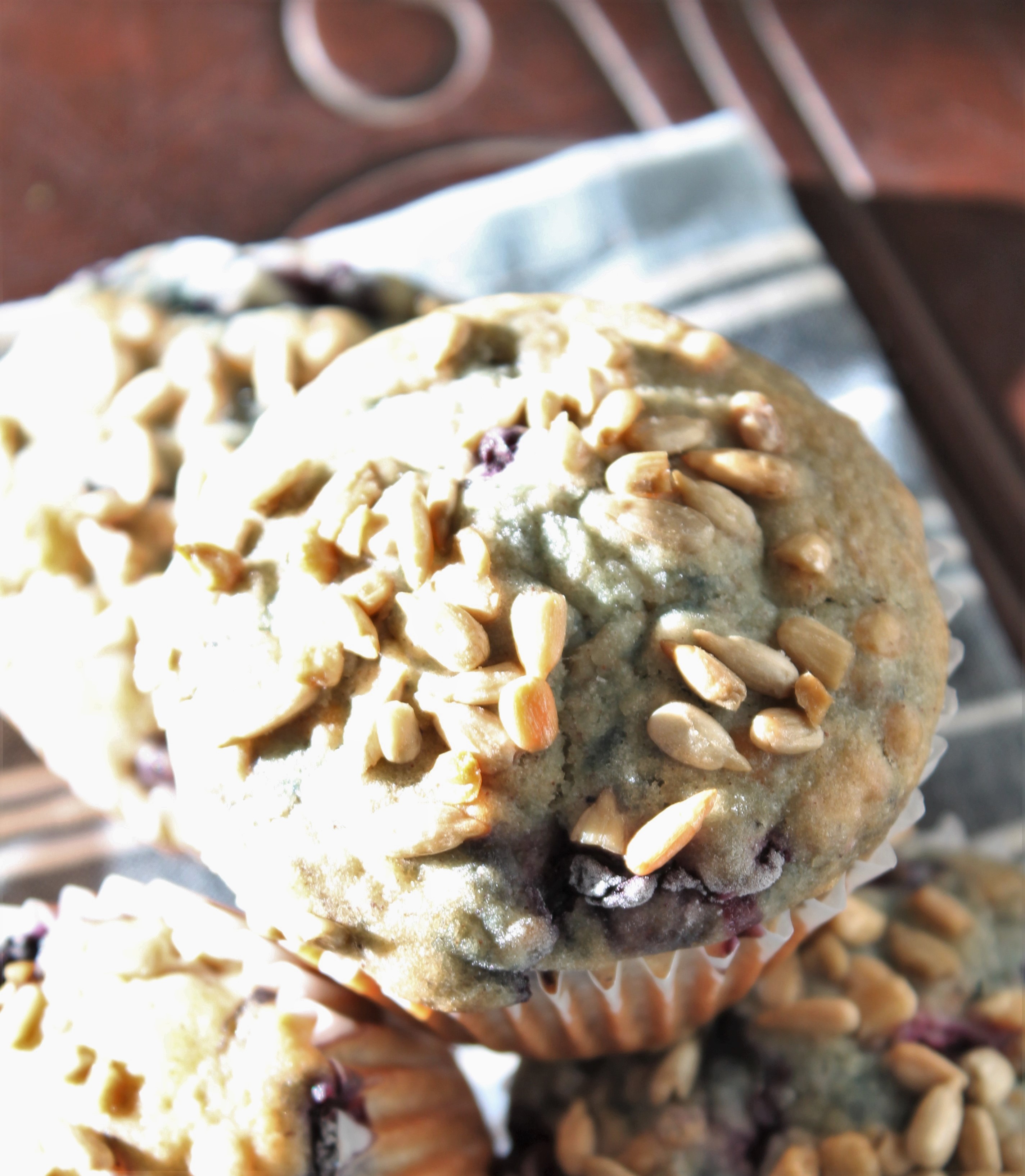 Lentil Oat Berry Muffins