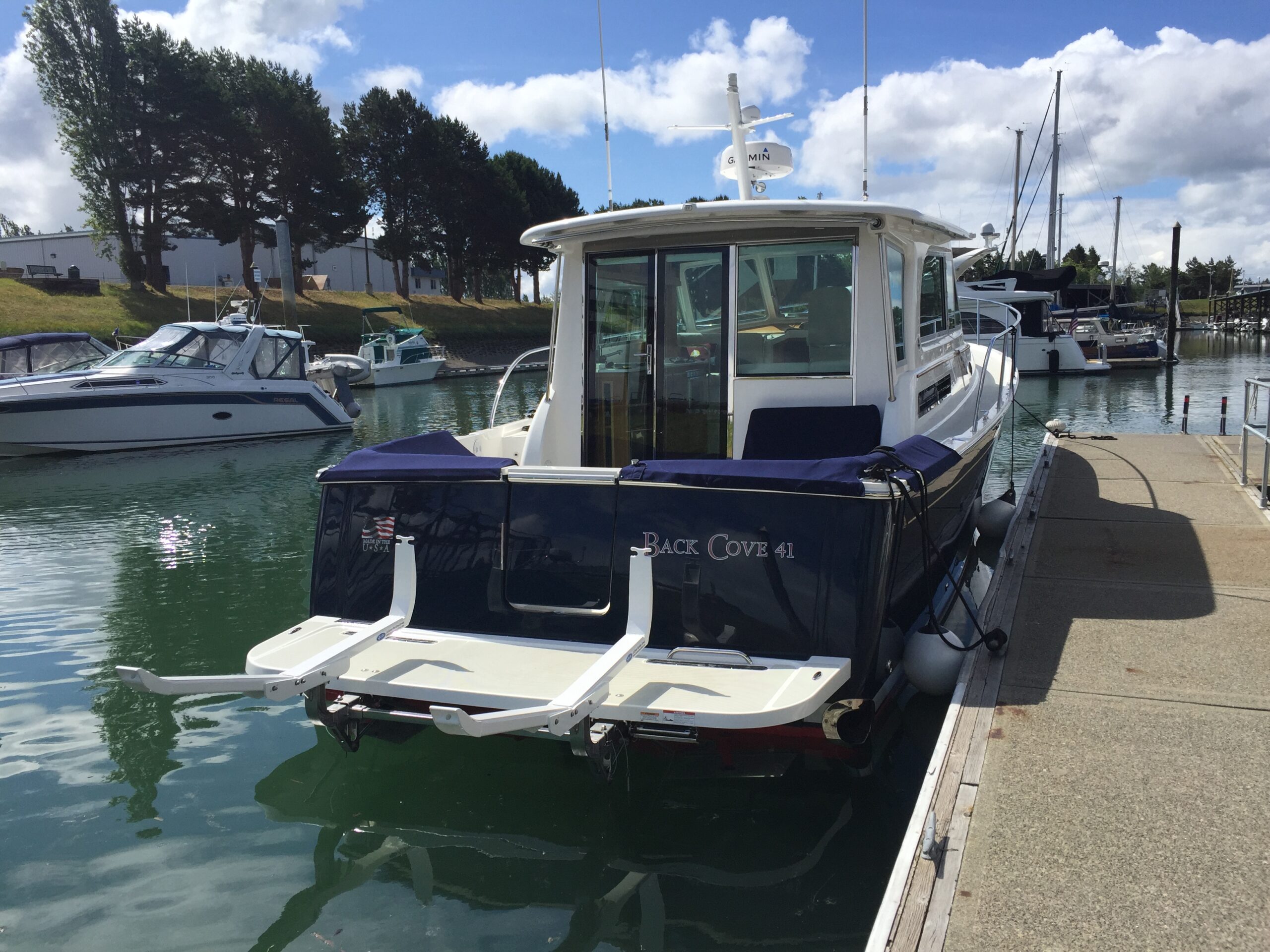 Dinghy Lift System Gallery HideADavit