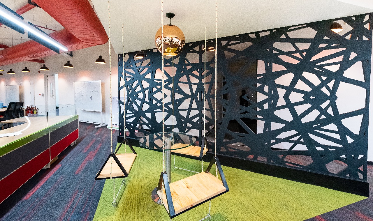 BigBasket office interiors Bangalore by Hidecor Hidecor