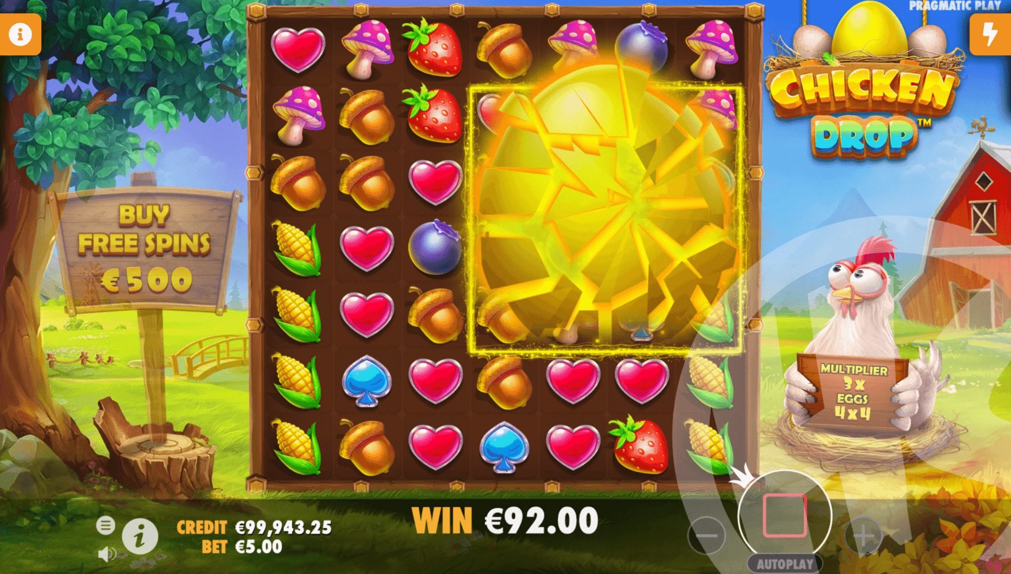 Chicken Drop Slot Review & Demo