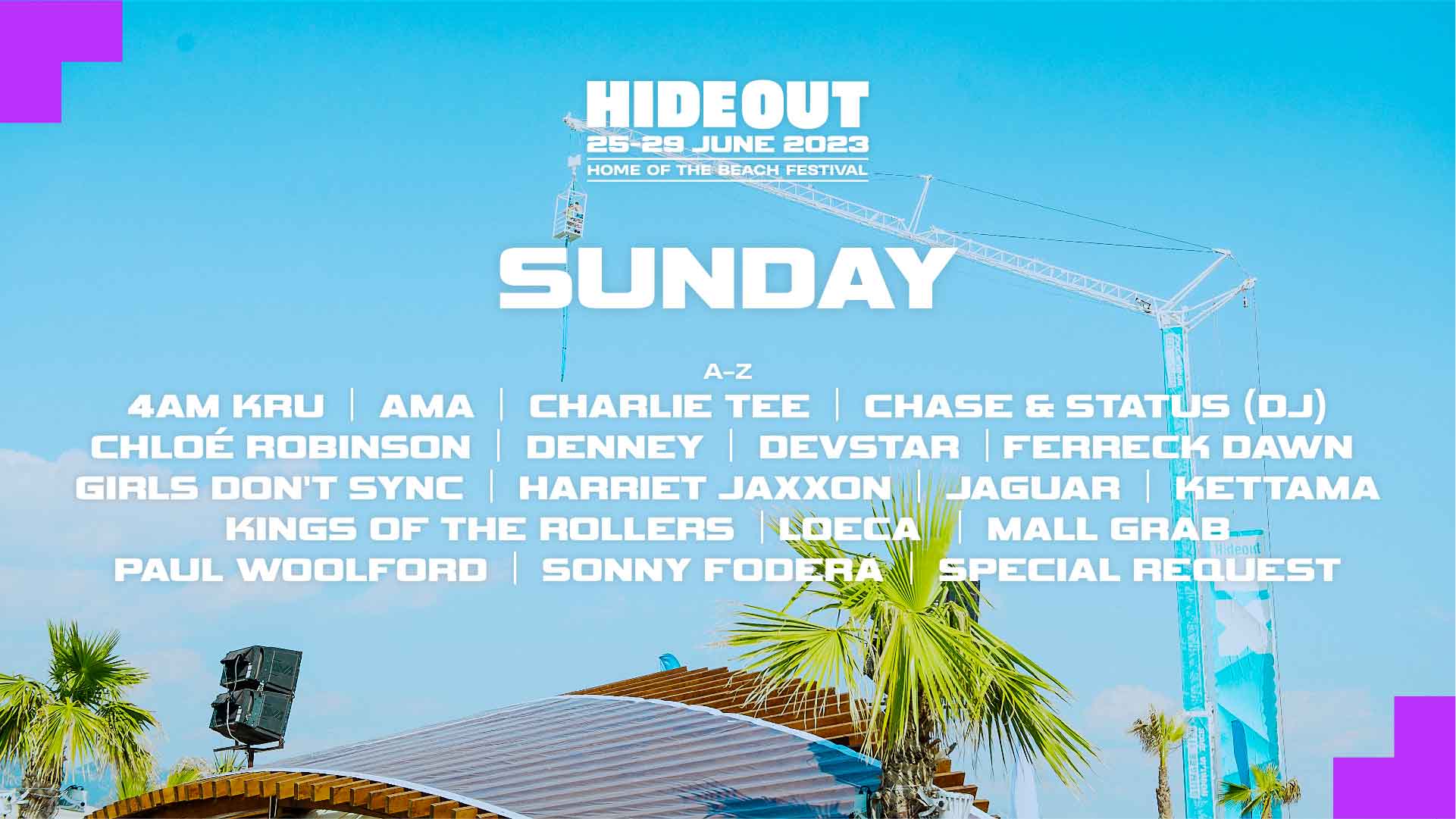Sunday Hideout Festival 2024