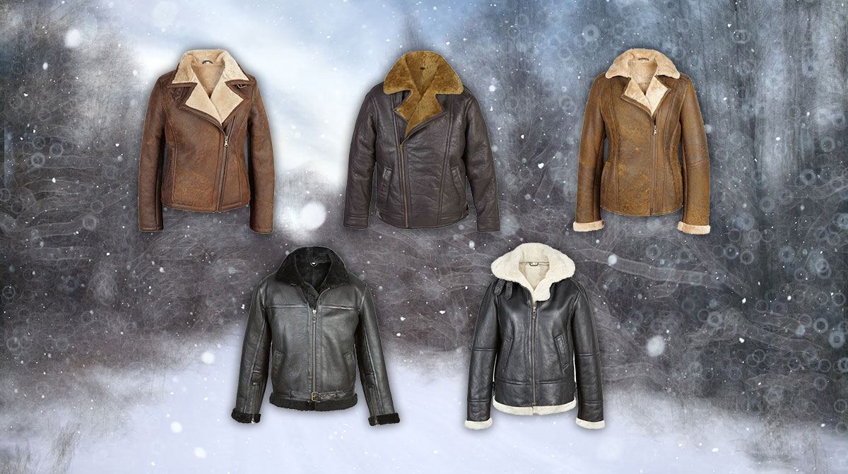 Top 5 Leather Sheepskin Jackets To Keep You Warm This Winter