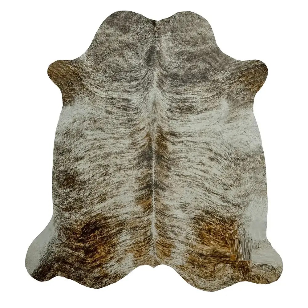 Grey Brindle Cowhide Rug Hides and Leder Canada