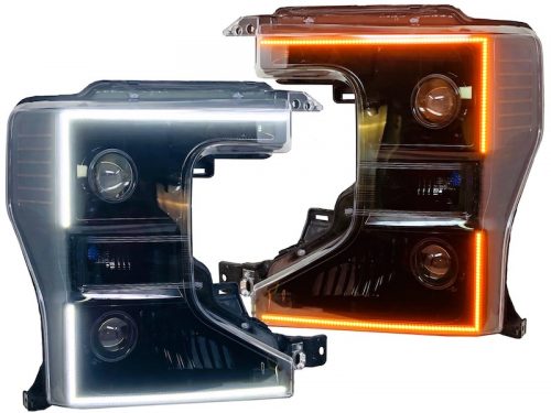 2020+ Ford F250 F350 CUSTOM LED DRL SWITCHBACK BiLED