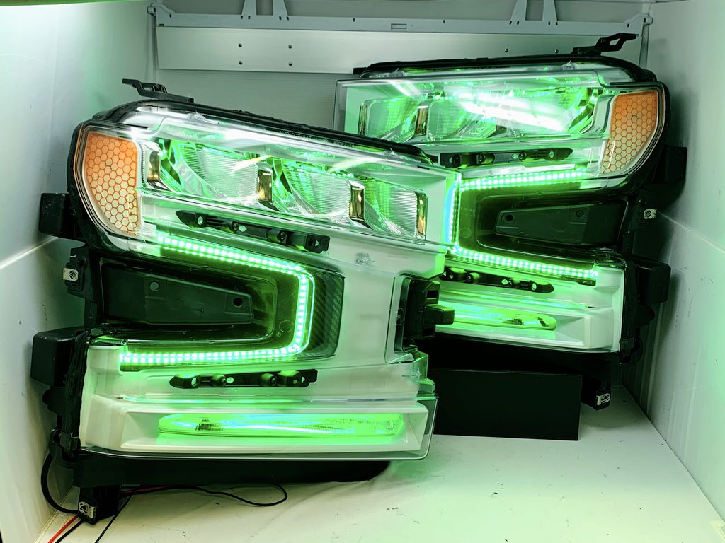 20192021 Chevrolet Silverado 1500 Custom Retrofit ColorShift LED