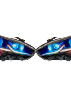 2018-2021 Kia Stinger GT2 Full RGB Flow LED DRL Demon Eyes Black
