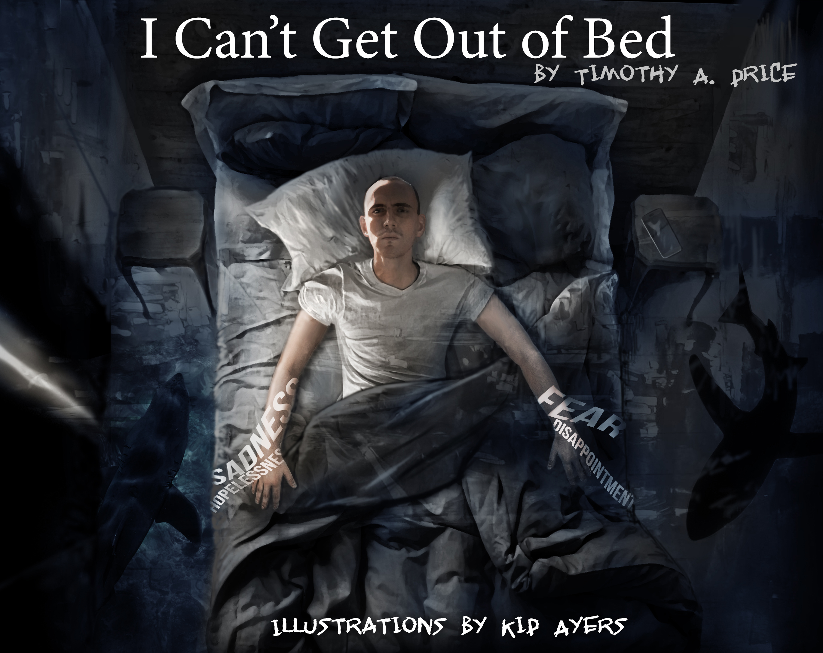 I Can't Get Out of Bed Cover