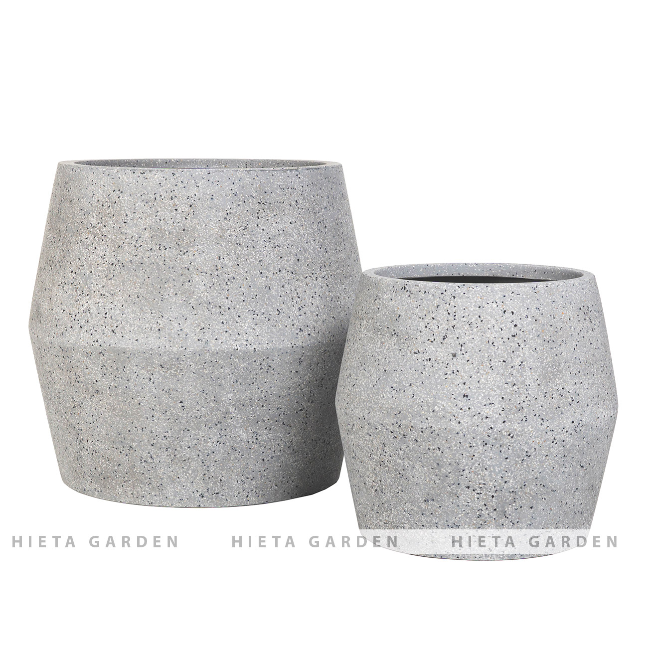 Poly terrazzo pots H0132231S2 Concrete planter, cement planter