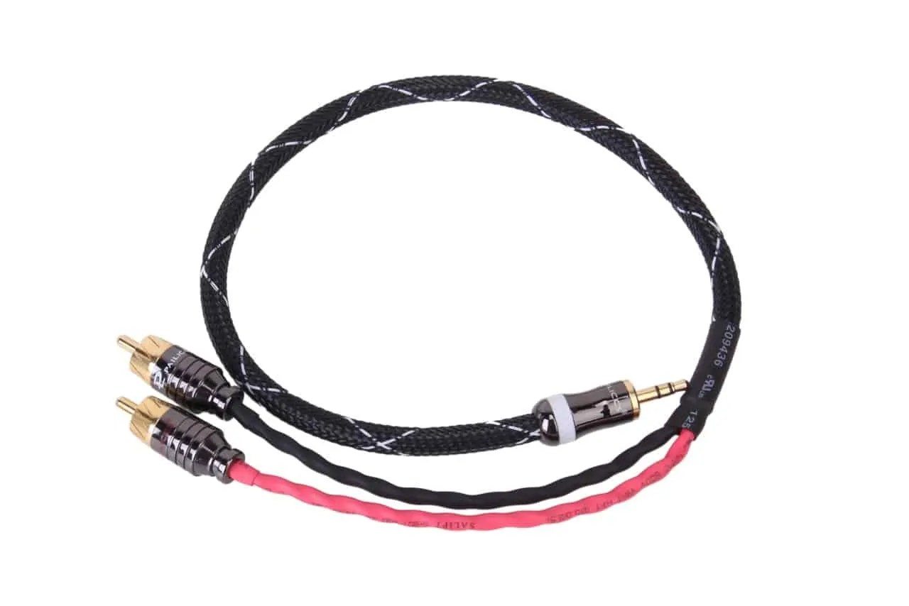 3.5mm (headphone jack) to RCA cable 0.5 meter Hifime Audio