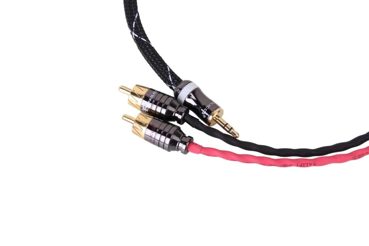 3.5mm (headphone jack) to RCA cable 1 meter Hifime Audio
