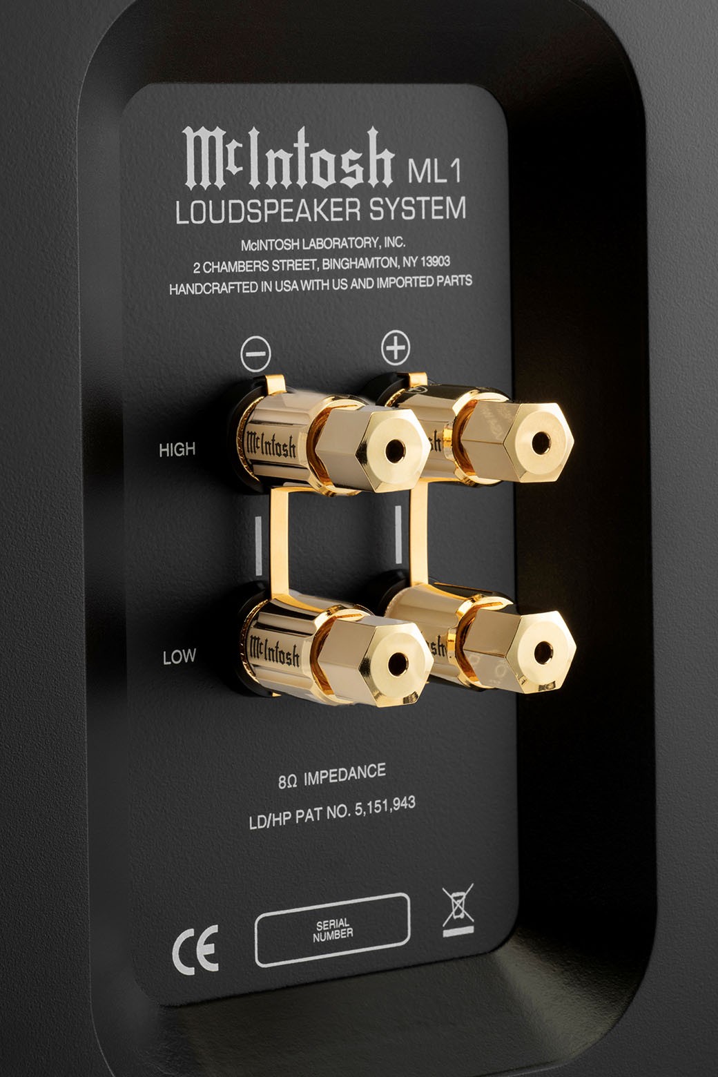 McIntosh ML 1Mkii, Ηχείο Βάσης 4 δρόμων, HIFI POWER