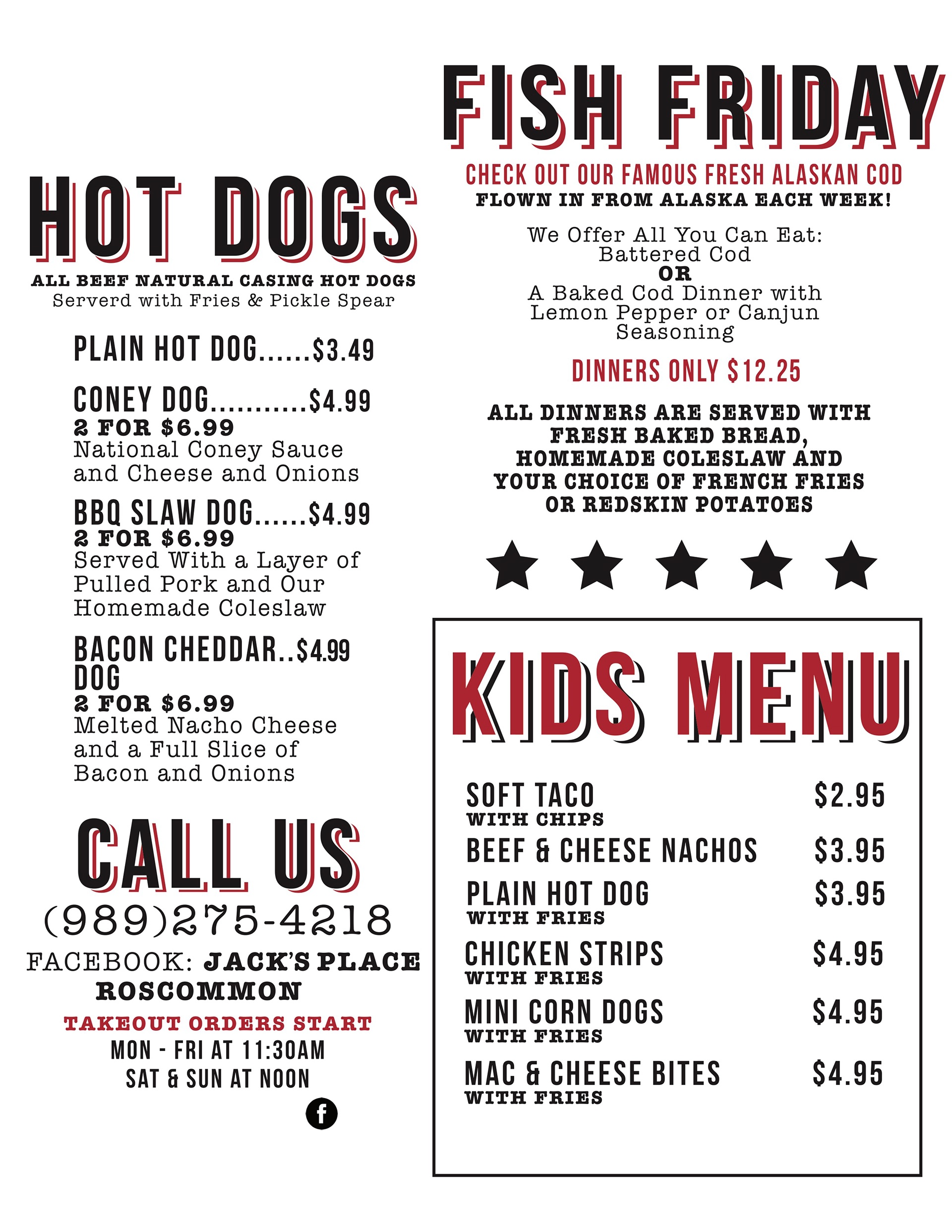 Jack's Place Visit Higgins Lake