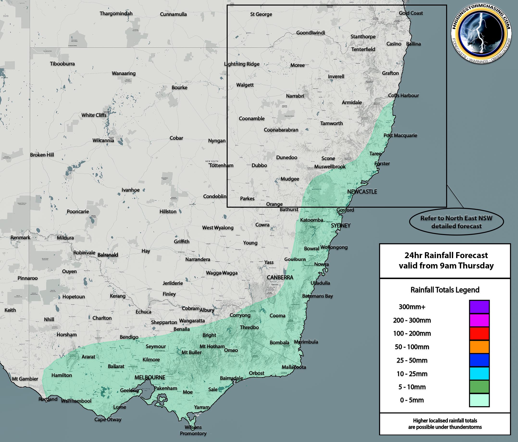 Higgins Storm Chasing NSW Nov3 Rain