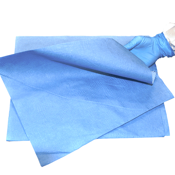 Blue Guard™ Disposable Shop Towels HeavyDuty Blue Industrial Wipes