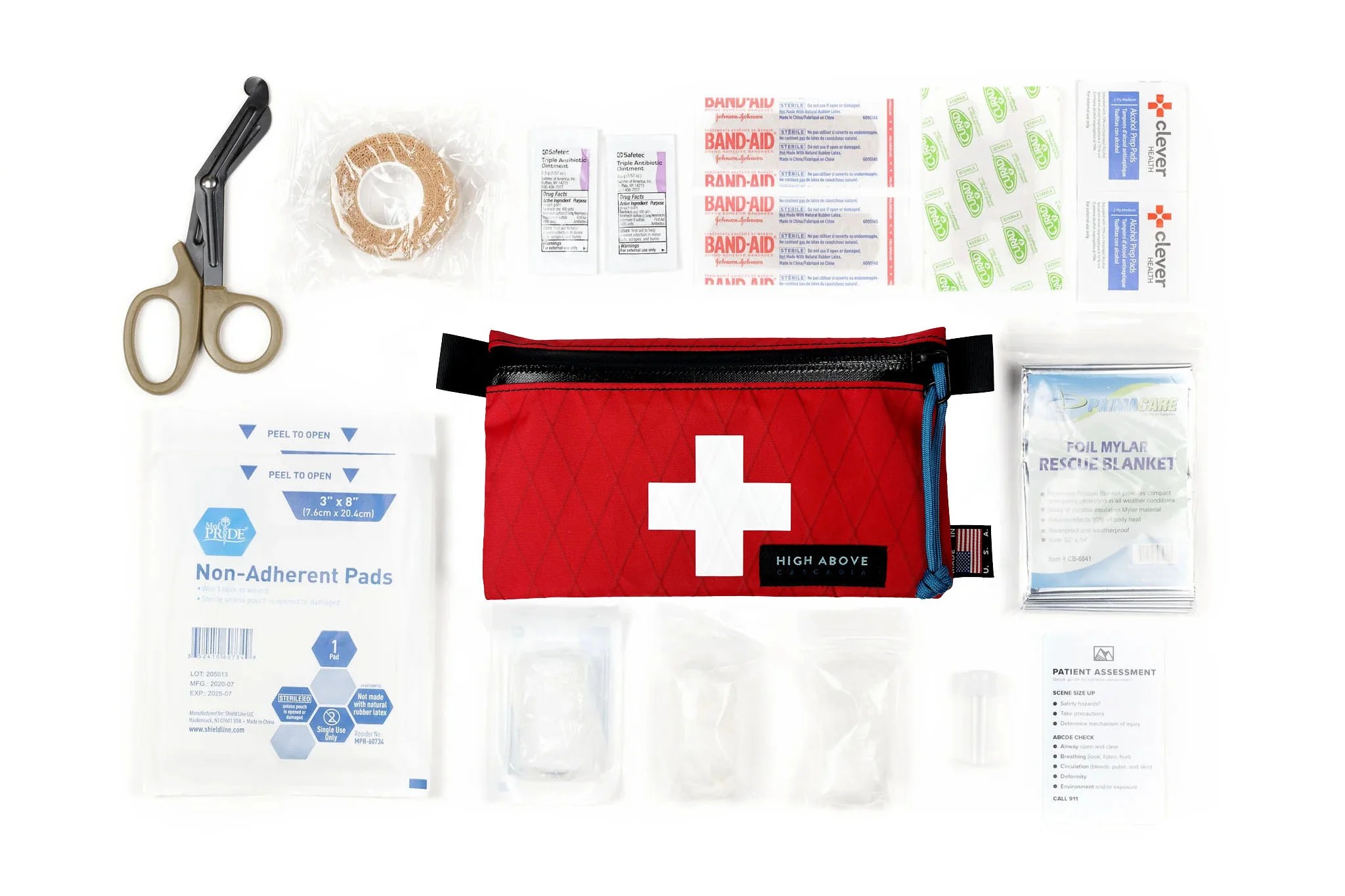 Waterproof Mountain Bike First Aid Kit HIGH ABOVE