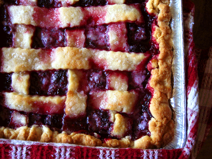 How to make high altitude adjusted recipe for double decker blackberry
