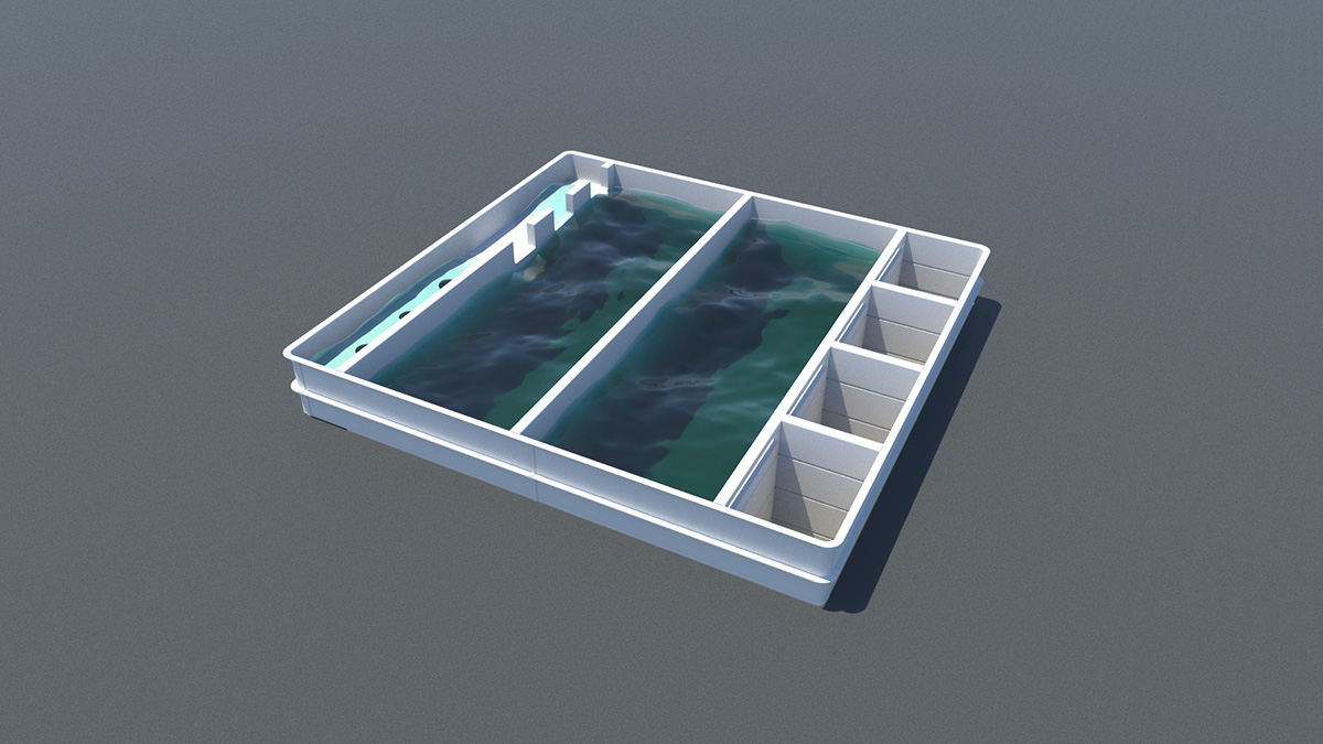 Water treatment tanks for fish farming — a CSUB Company