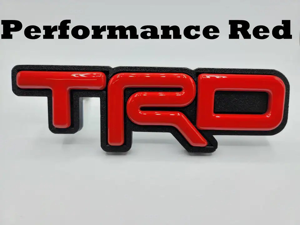 TRD Grill Badge Fits Toyota Tundra, 4Runner and Others