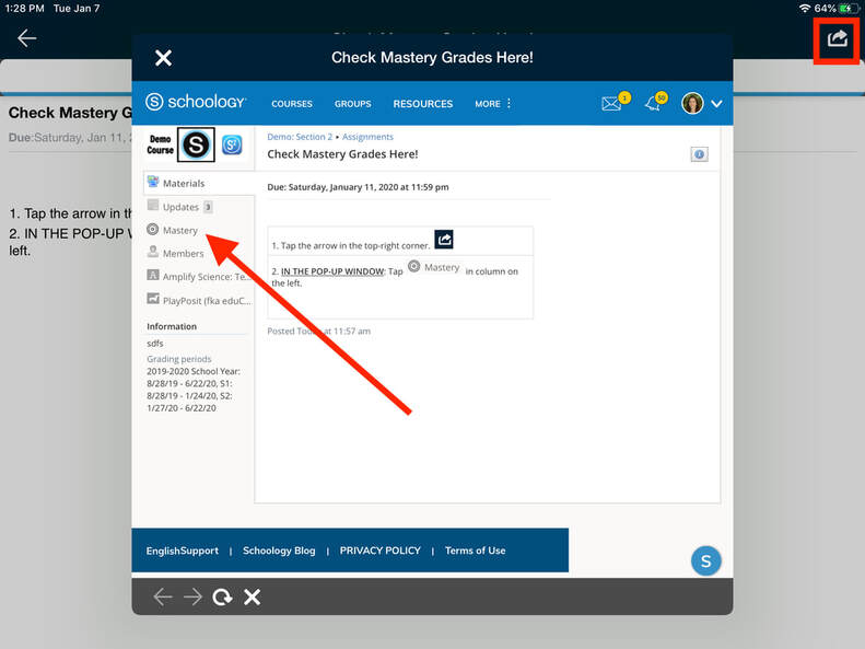 Adding Schoology Mastery Assignment HMS Tech(09)