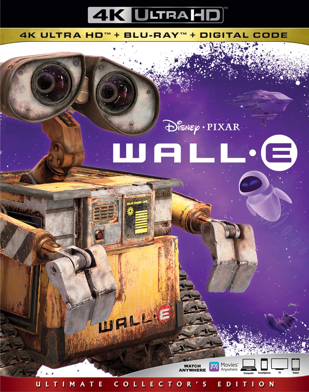Pixar’s “WallE” comes to 4K UHD Bluray March HighDefDiscNews