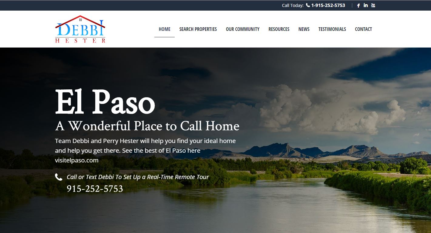 High Elevation Real Estate site Design