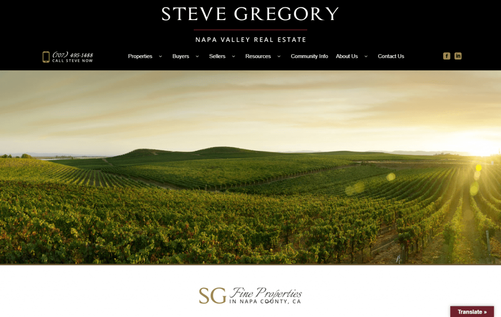 High Elevation Real Estate site Design