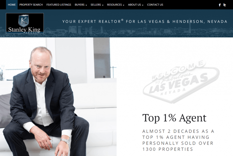 High Elevation Real Estate site Design