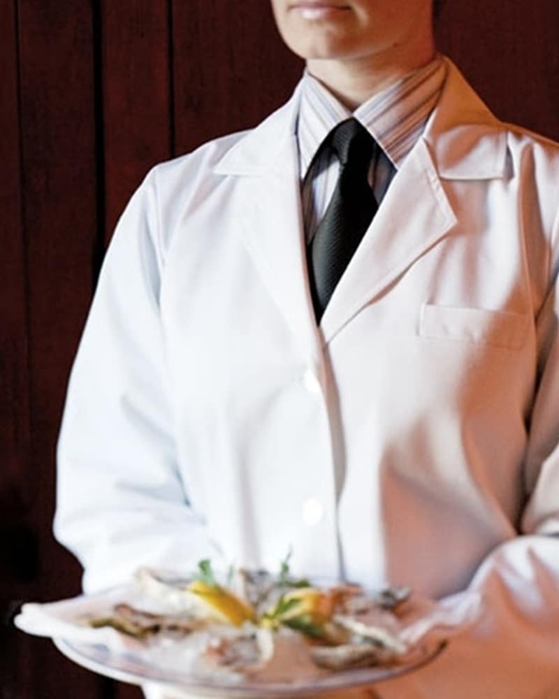 Notch Collar Server Jacket High End Uniforms