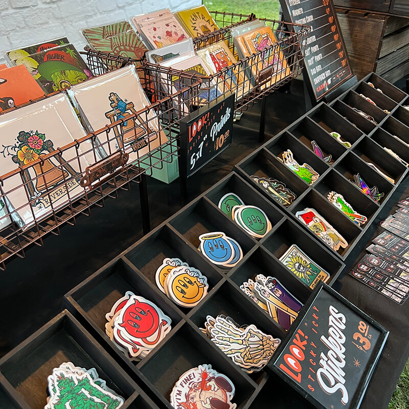 Vendor Booth Tips for artists + Checklist for a Successful Show