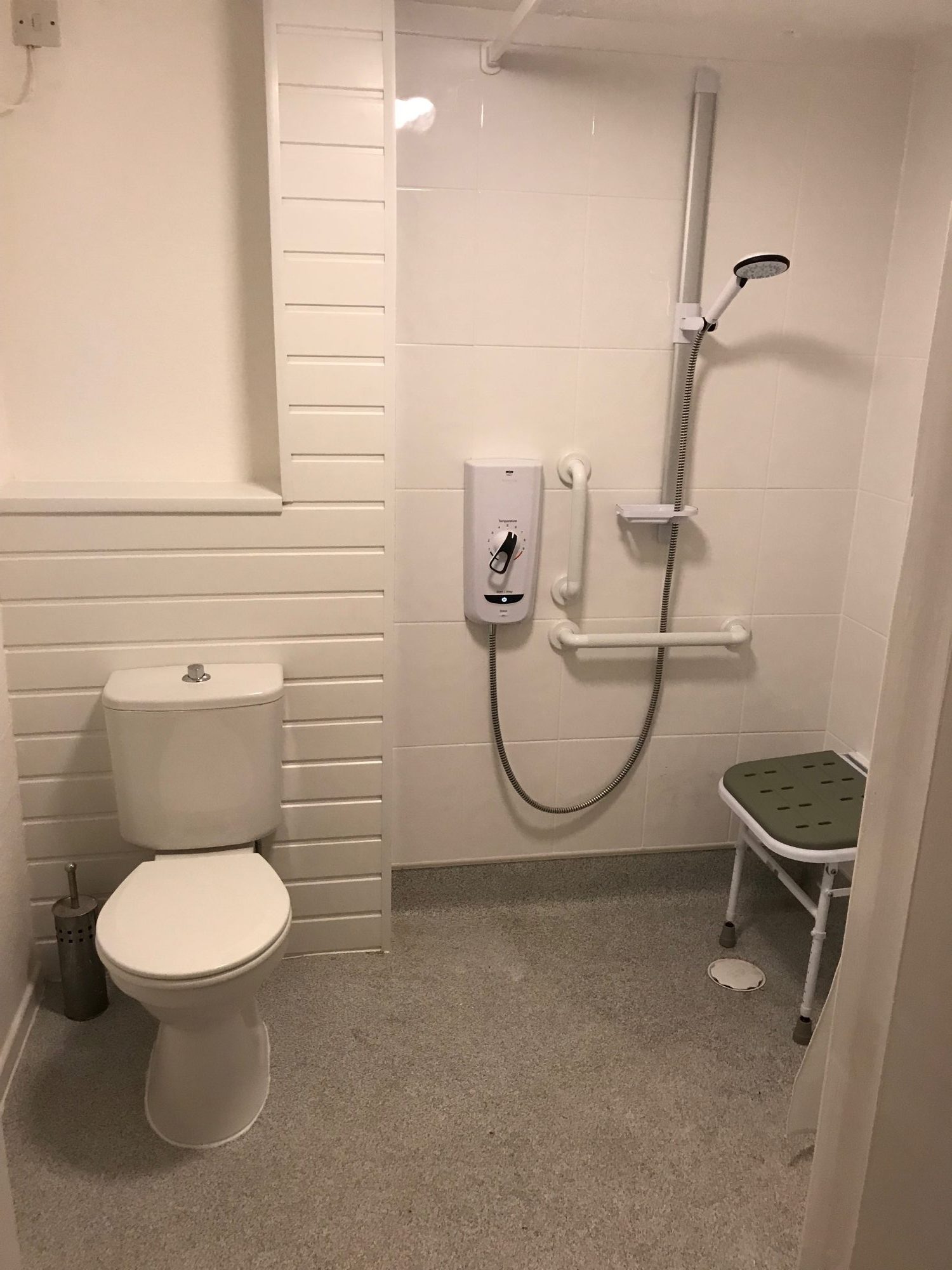 Wet Room Conversion Social Housing Client Higher End Construction