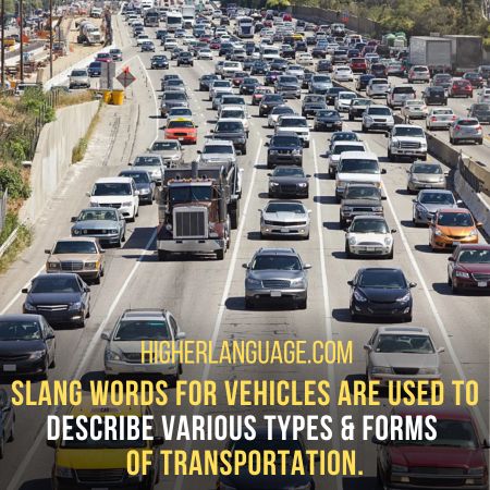 12 Slang Words For Vehicle To Use For Transportation