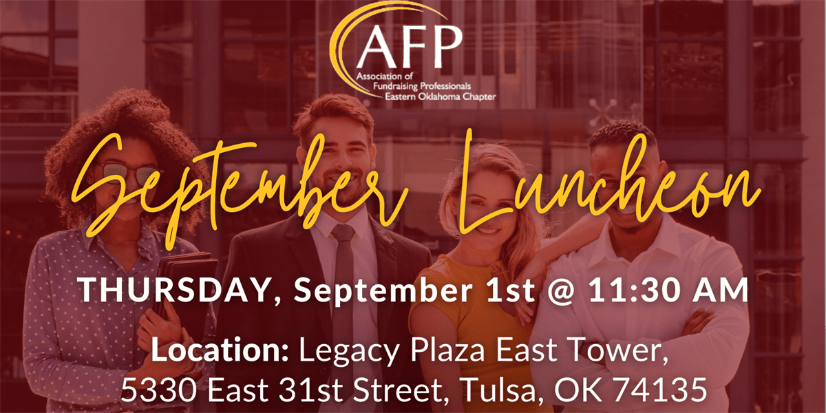 Tulsa Ok October 2023 Events Events AFPEastOK