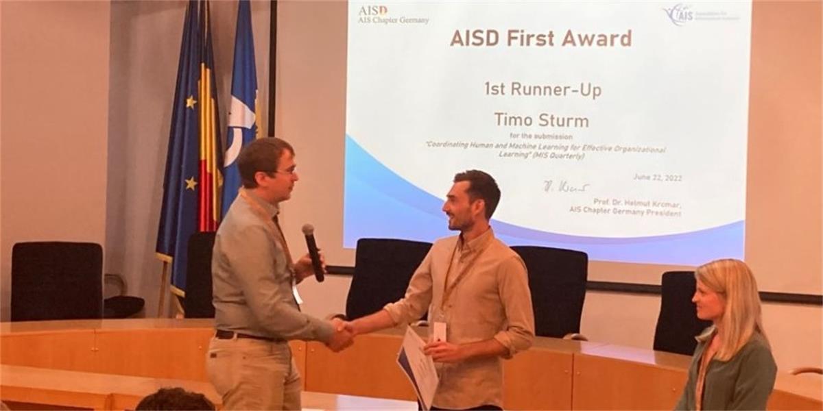 Chapter Reception and AISD First Award ceremony at ECIS 2022