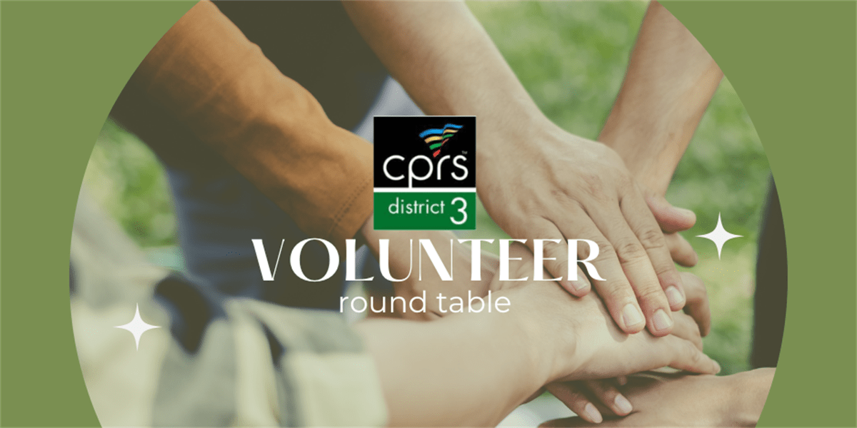 Volunteer Round Table (Virtual) District3