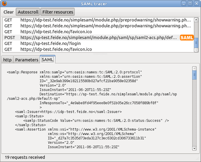 Why do we receive an error "HTTP Status 403 Failed to verify Idp