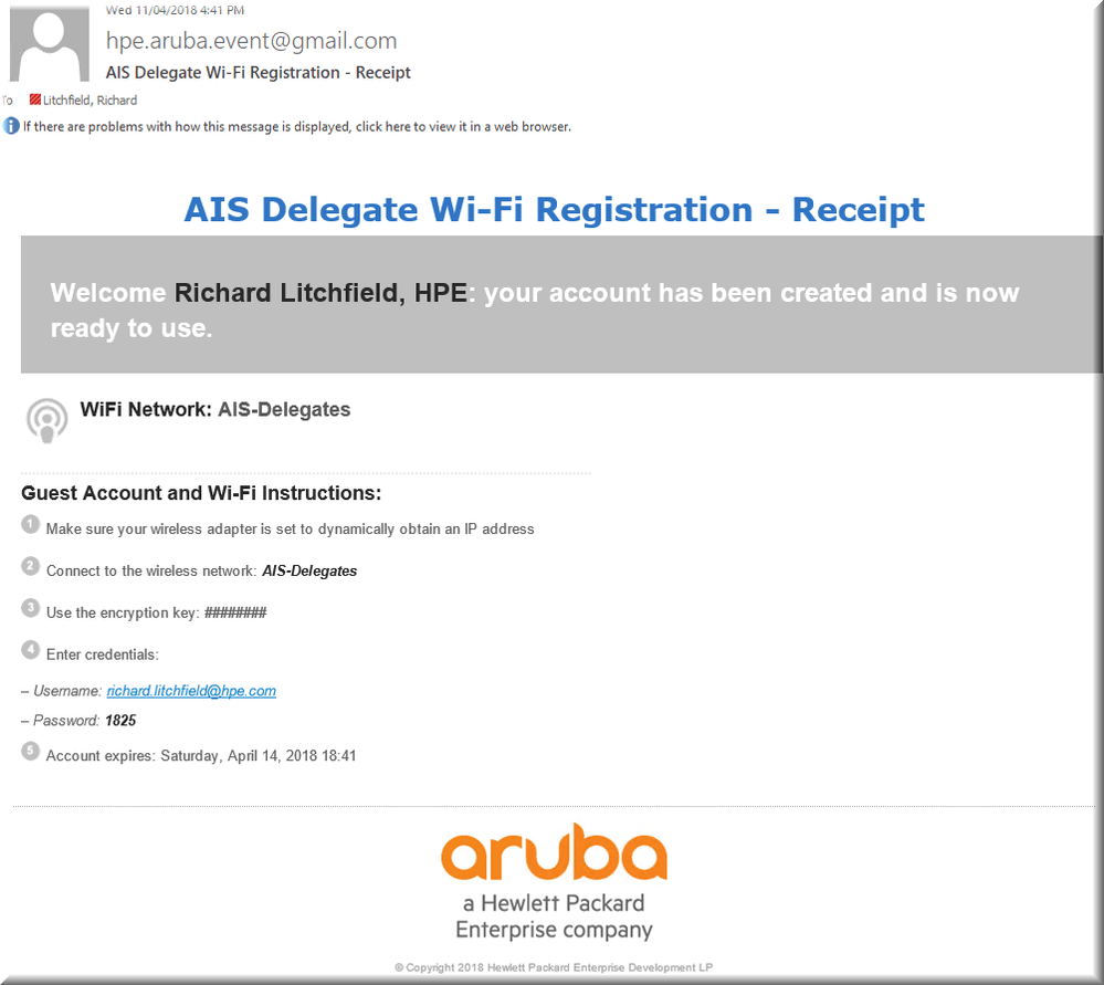 Sending Emails from ClearPass with Gmail Education Australia / New
