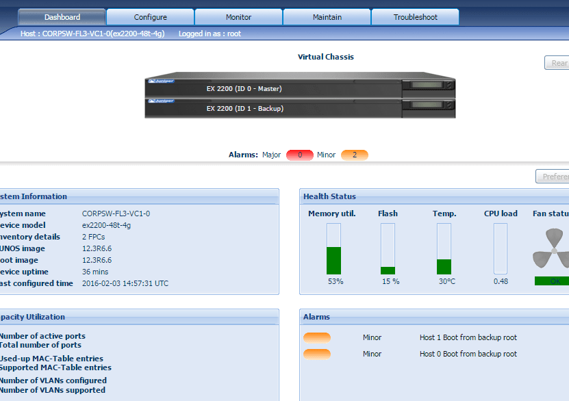 EX2200 Virtual Chassis 3rd member not showing up Switching