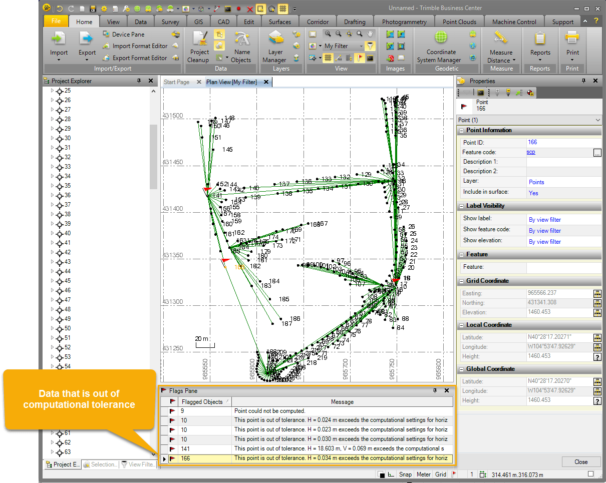 Tip of the Week 19 Investigating Data with Point Derivation Reports