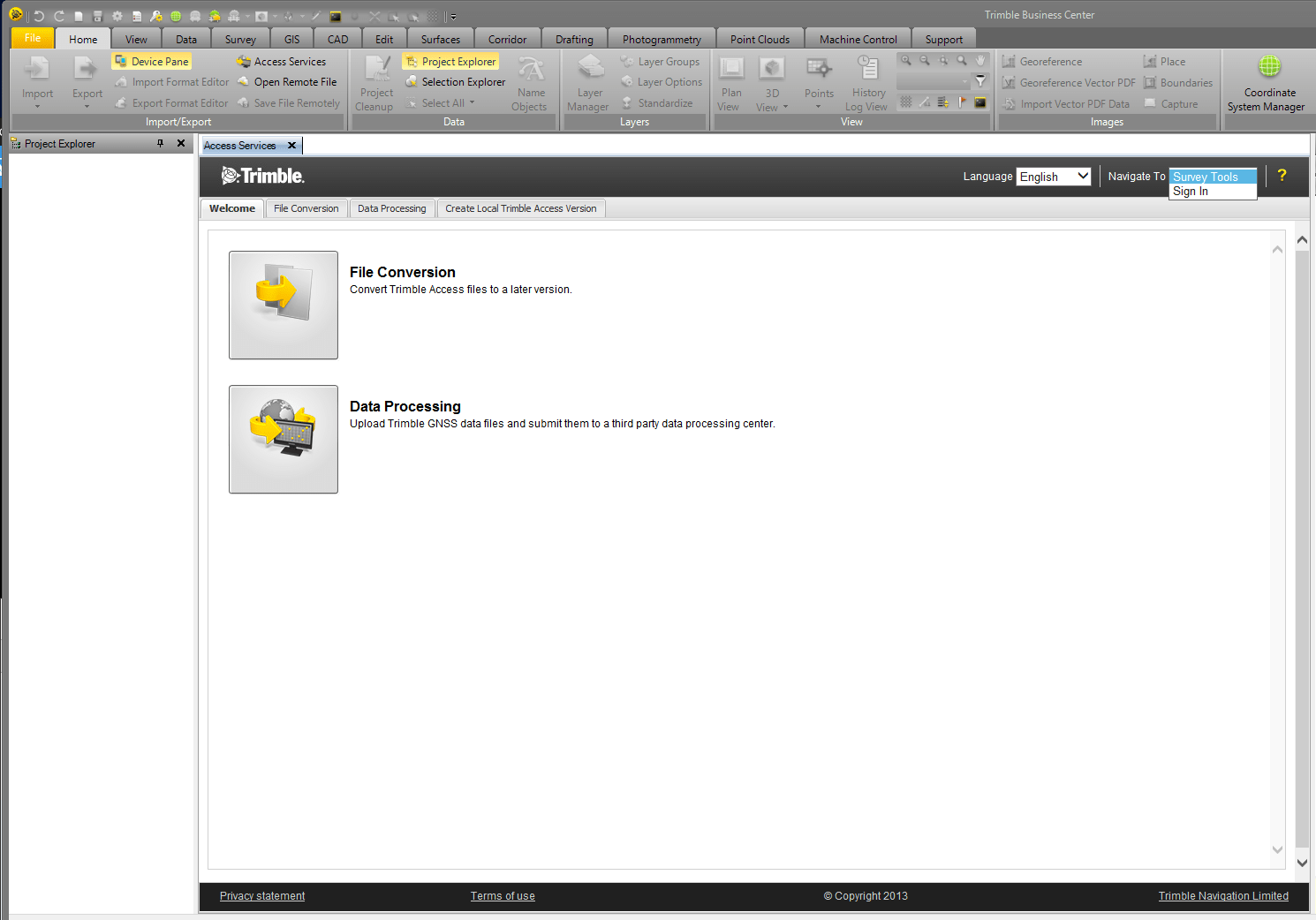 Trimble Access Services Account? Trimble Connect User Forum