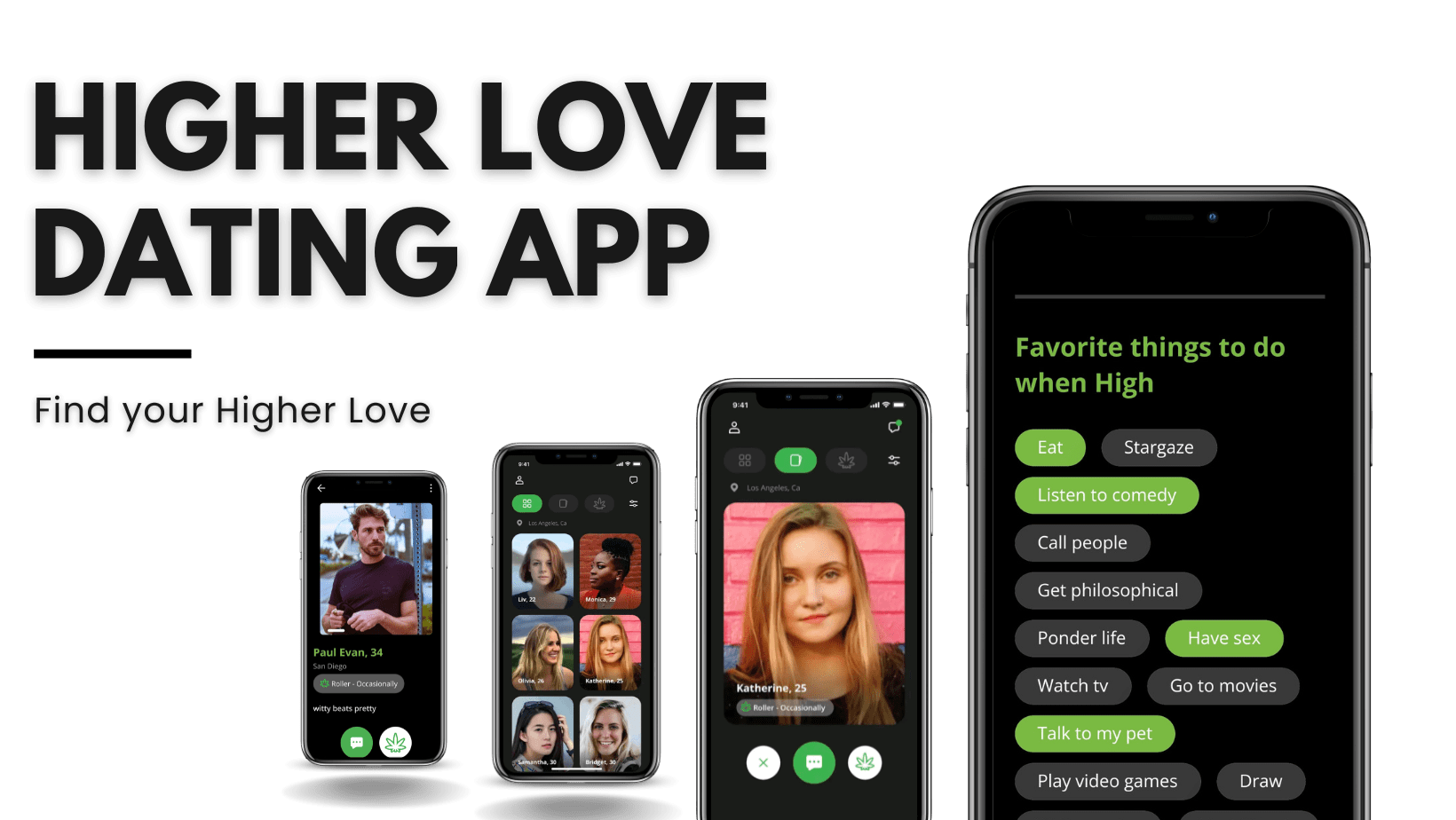 Download Landing Page Higher Love Dating