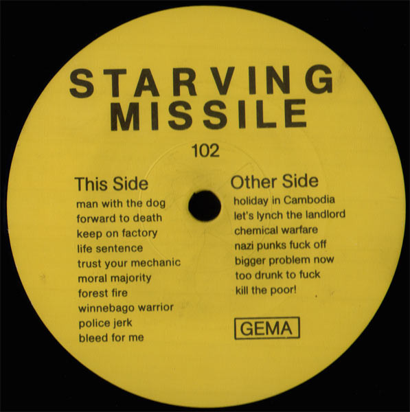 Dead Kennedys A Skateboard Party Used Vinyl HighFidelity Vinyl