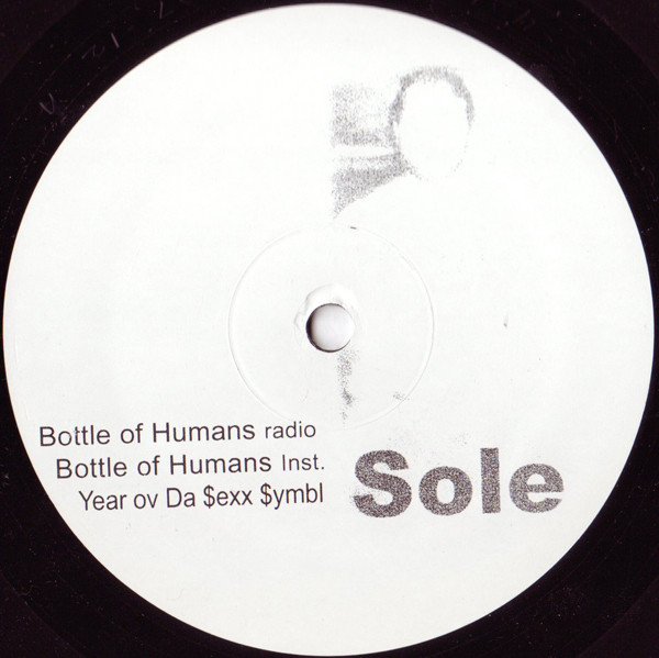 Sole Bottle Of Humans Used Vinyl HighFidelity Vinyl Records and