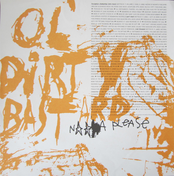 Ol' Dirty Bastard N***a Please Used Vinyl HighFidelity Vinyl