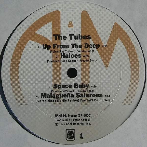 The Tubes The Tubes Used Vinyl HighFidelity Vinyl Records and Hi