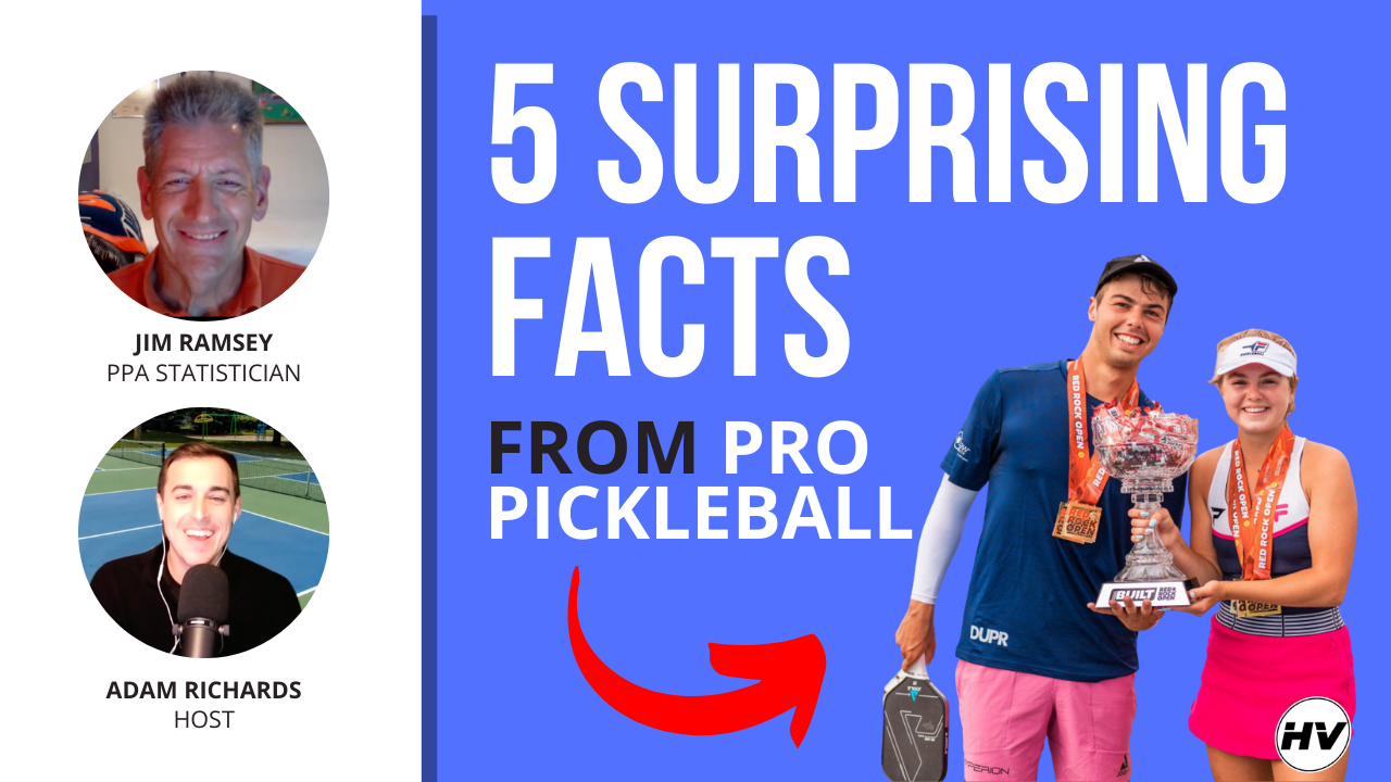 5 Surprising Facts from PPA Pickleball with Jim Ramsey Ben Johns