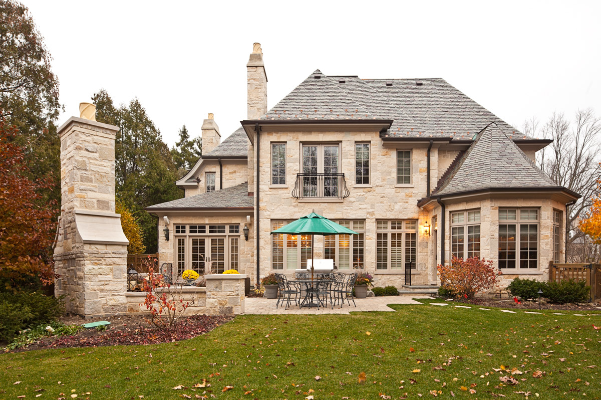 Custom French Provincial Chicago North Shore Home