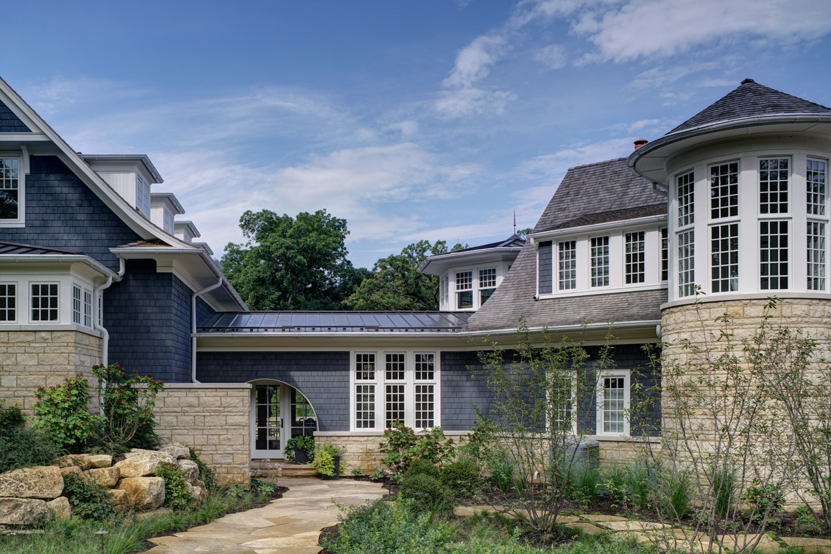 Custom Modern Barrington Estate Chicago North Shore Home Builders