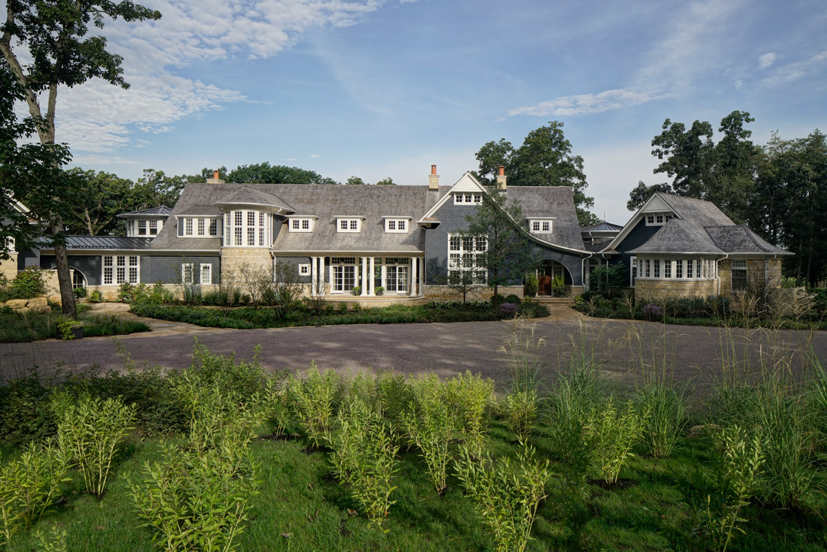 Custom Modern Barrington Estate Chicago North Shore Home Builders