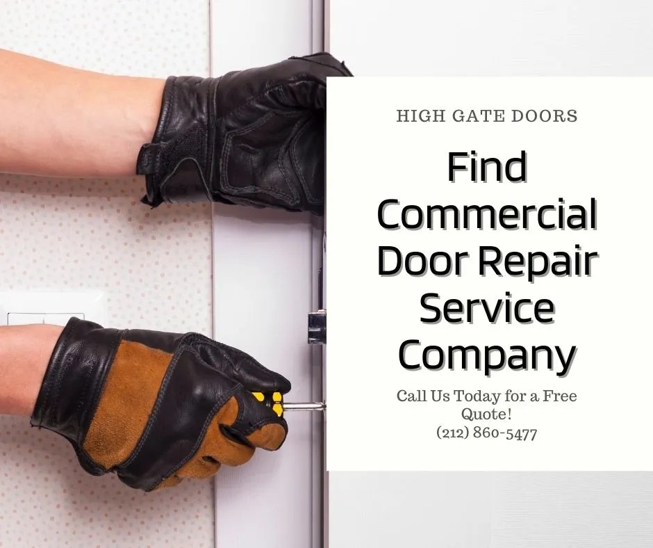 Find Commercial Door Repair Service Company