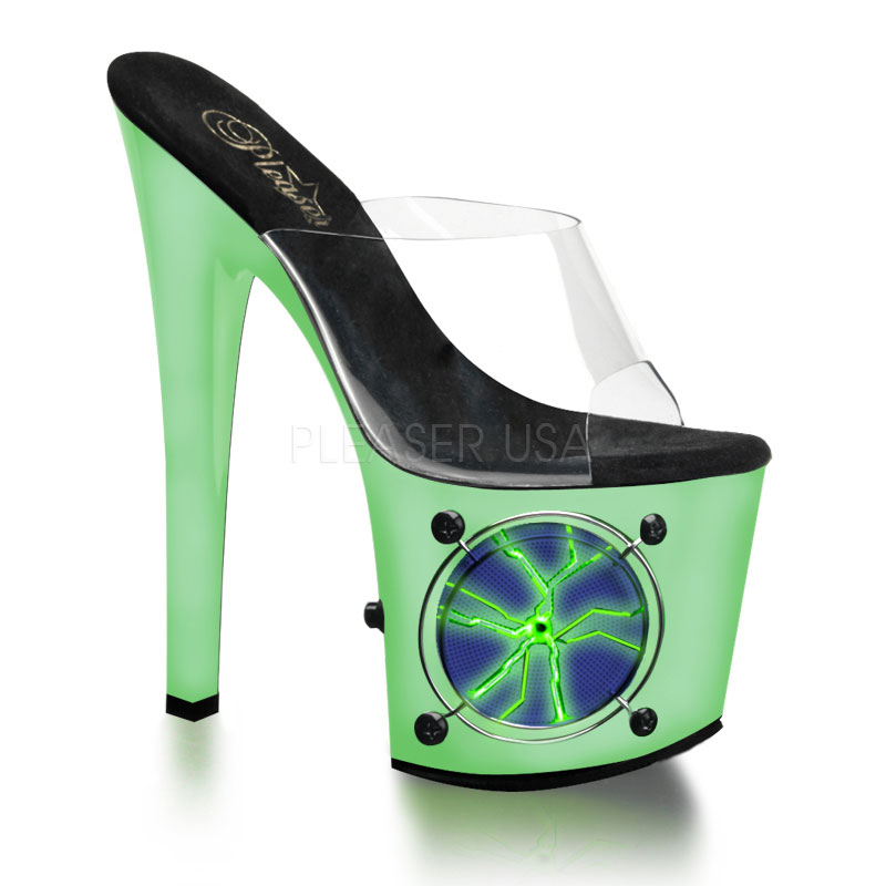 Cesare Paciotti's new light up heels are definitely not stripper shoes - High heels daily